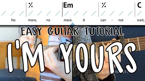 Im Yours Guitar Tutorial