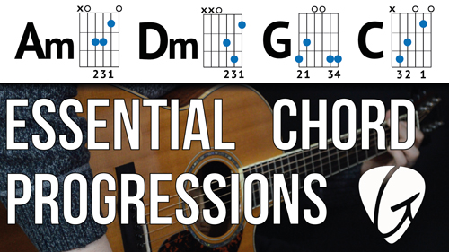 Learn This ESSENTIAL A minor Chord Progression on Guitar!