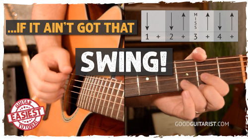 How To Play a SWING RHYTHM On Guitar | Blues, Jazz, Country