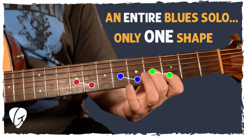 2 finger blues shape