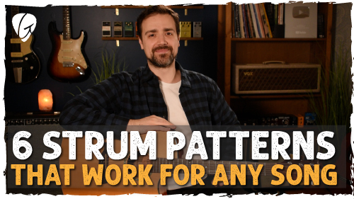 beginner strumming patterns on guitar