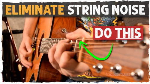 how to eliminate unwanted string noise